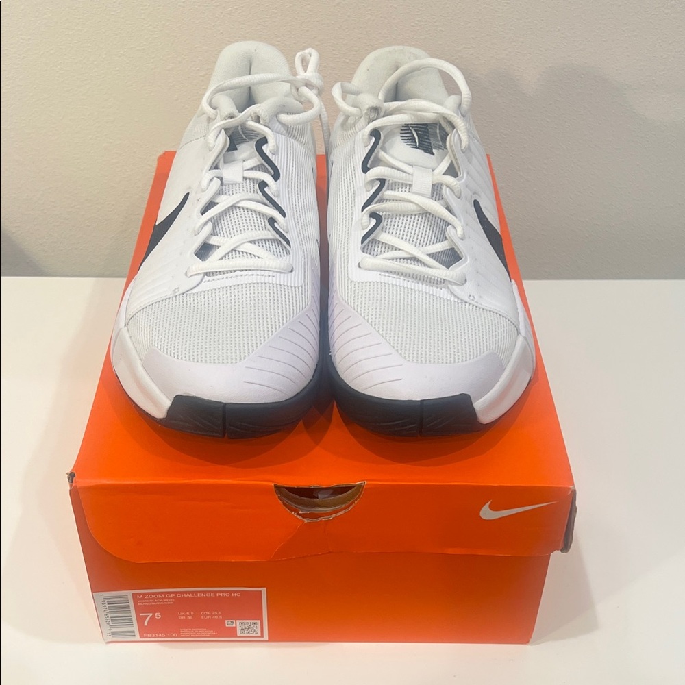 Nike White and Black Athletic Shoes